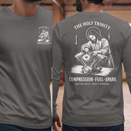 Graphite Heather | Front & Back
