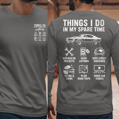 Graphite Heather | Front & Back