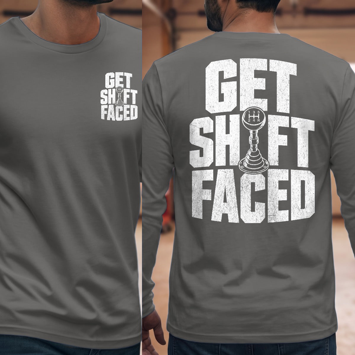 Graphite Heather | Front & Back