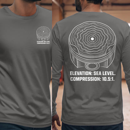 Graphite Heather | Front & Back