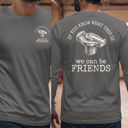 Graphite Heather | Front & Back