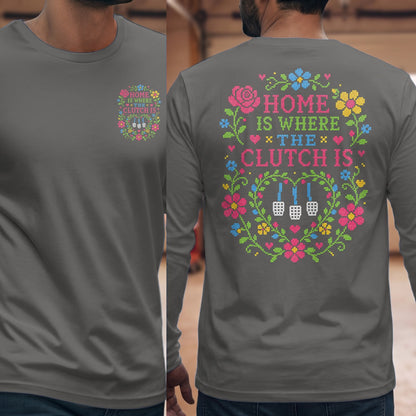 Graphite Heather | Front & Back