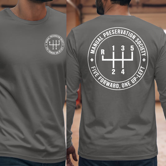 Graphite Heather | Front & Back