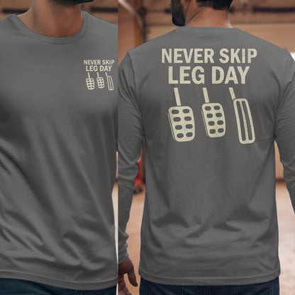Graphite Heather | Front & Back