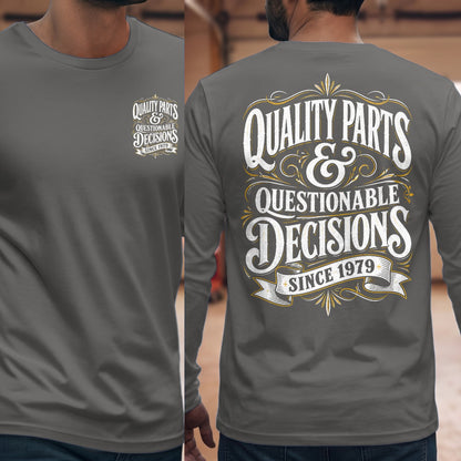 Graphite Heather | Front & Back