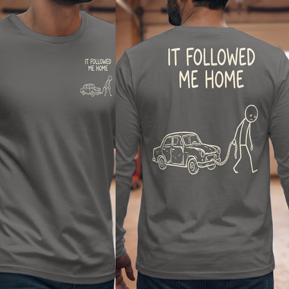 Graphite Heather | Front & Back