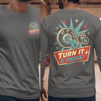Graphite Heather | Front & Back