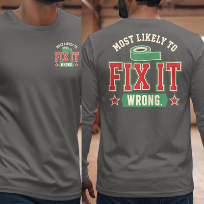 Graphite Heather | Front & Back