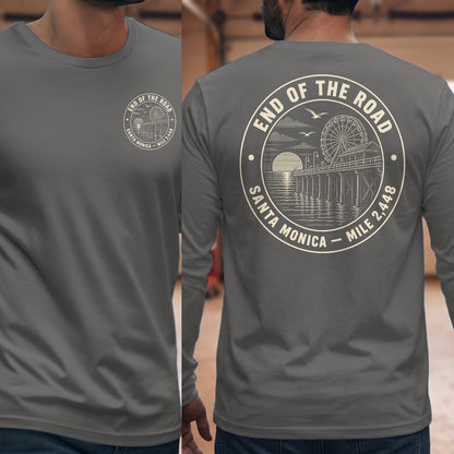 Graphite Heather | Front & Back