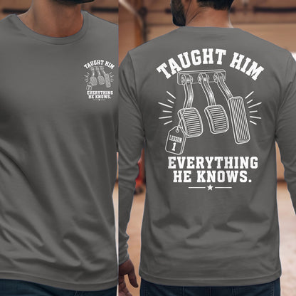 Graphite Heather | Front & Back