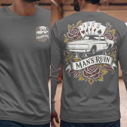 Graphite Heather | Front & Back