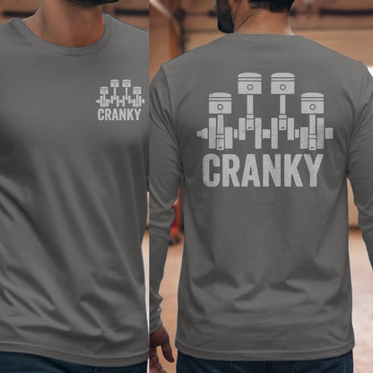 Graphite Heather | Front & Back