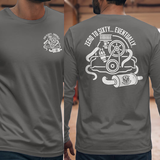 Graphite Heather | Front & Back