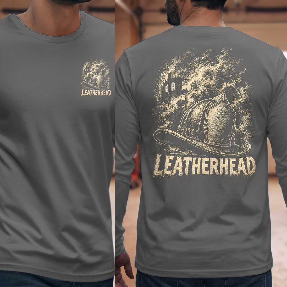 Graphite Heather | Front & Back