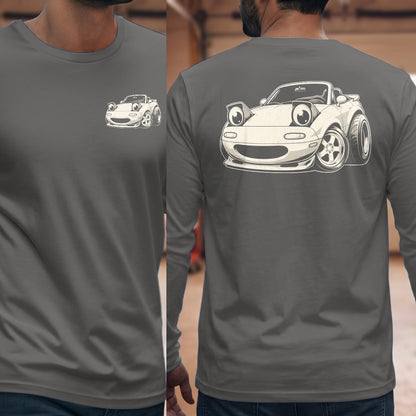 Graphite Heather | Front & Back