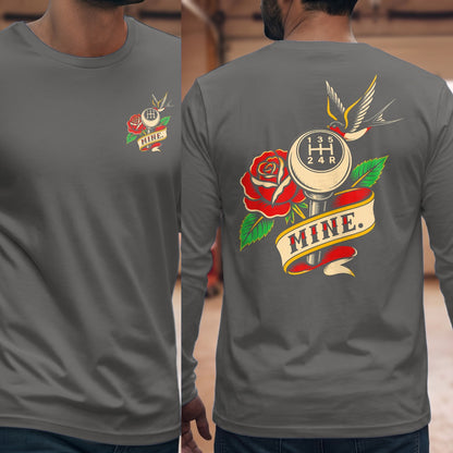 Graphite Heather | Front & Back