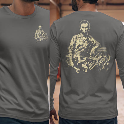 Graphite Heather | Front & Back
