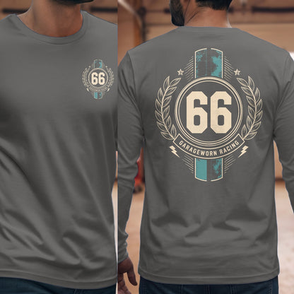 Graphite Heather | Front & Back