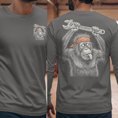 Graphite Heather | Front & Back