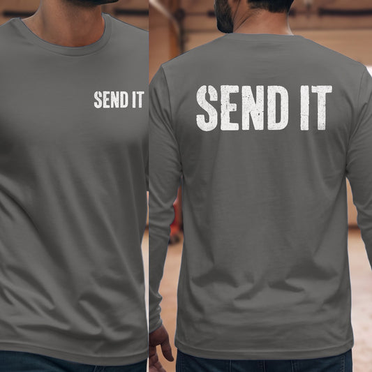 Graphite Heather | Front & Back