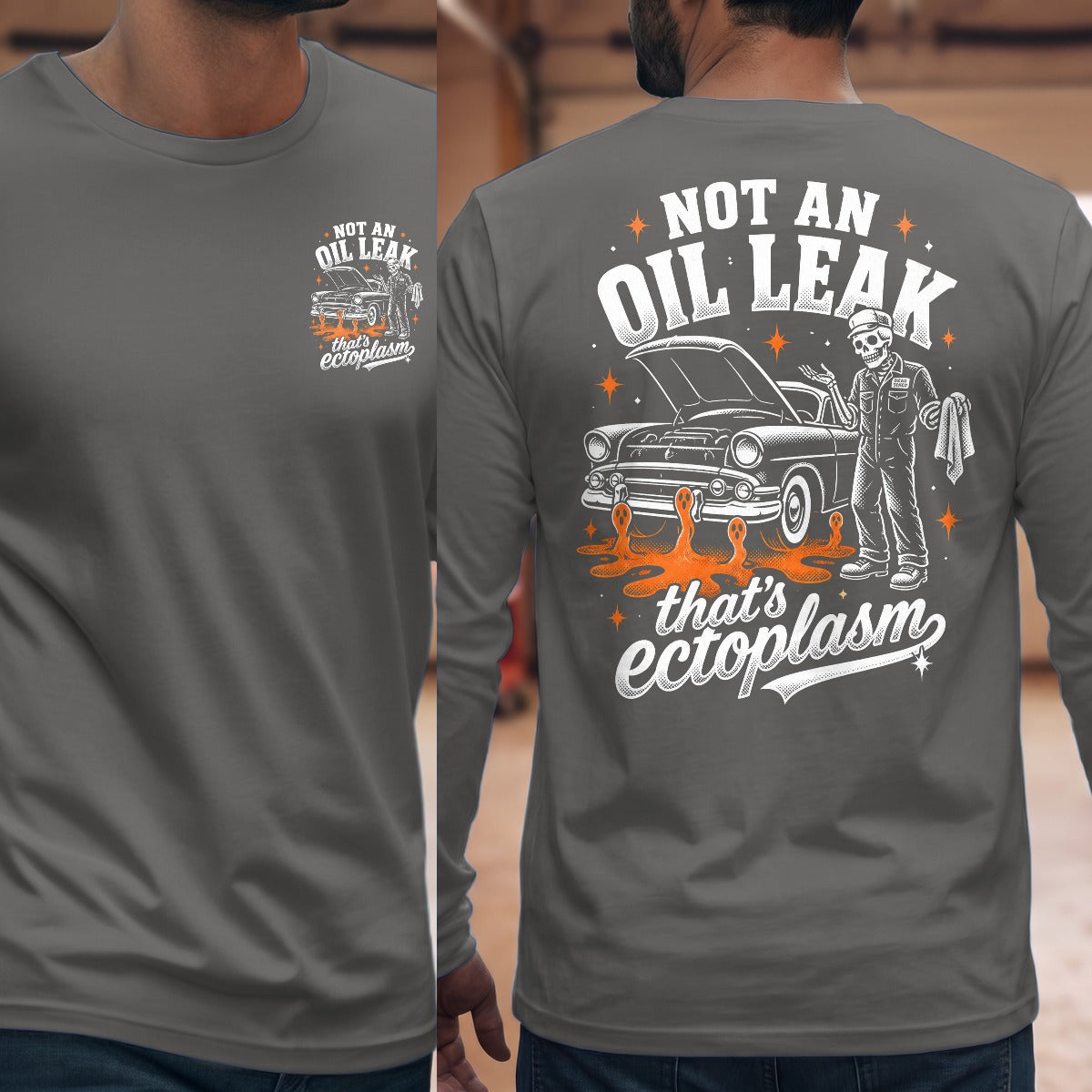 Graphite Heather | Front & Back