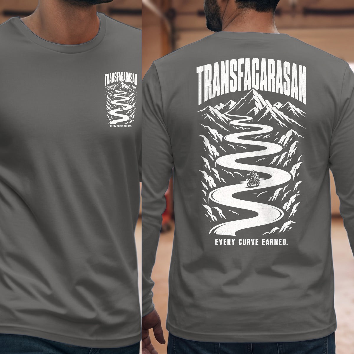 Graphite Heather | Front & Back