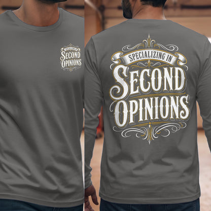 Graphite Heather | Front & Back