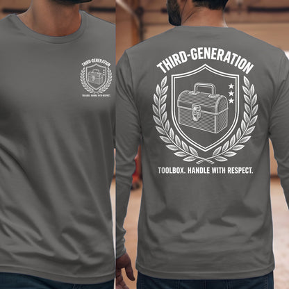 Graphite Heather | Front & Back