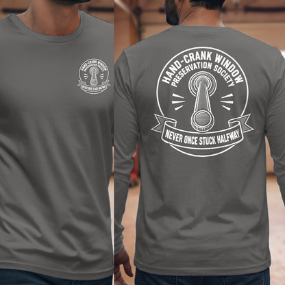 Graphite Heather | Front & Back