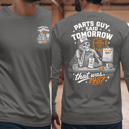 Graphite Heather | Front & Back