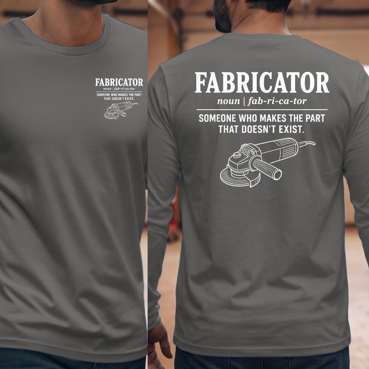 Graphite Heather | Front & Back