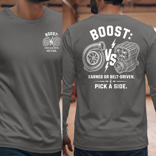 Graphite Heather | Front & Back