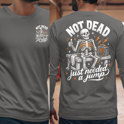 Graphite Heather | Front & Back