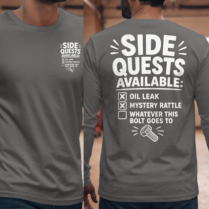 Graphite Heather | Front & Back