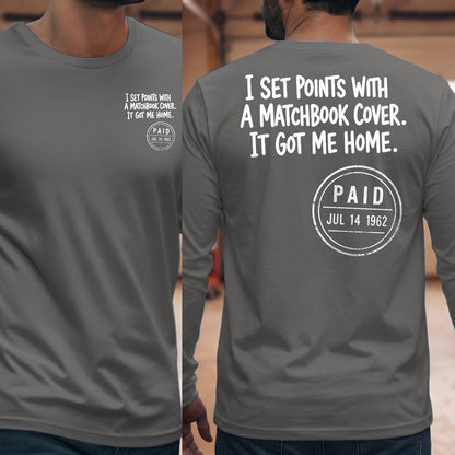 Graphite Heather | Front & Back