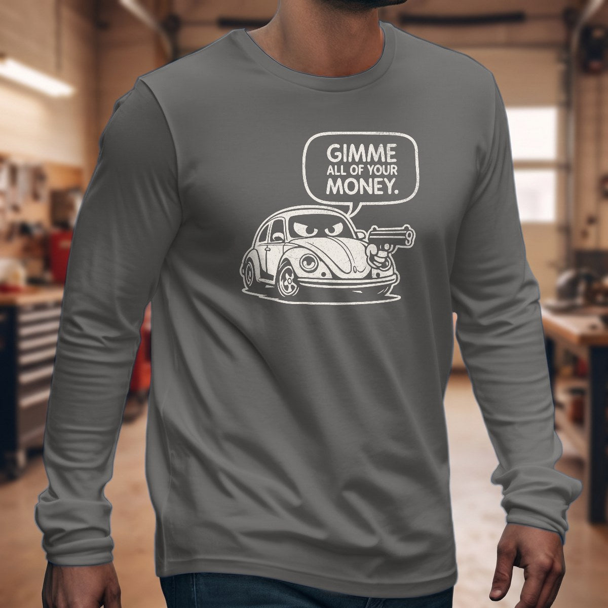 Graphite Heather | Front