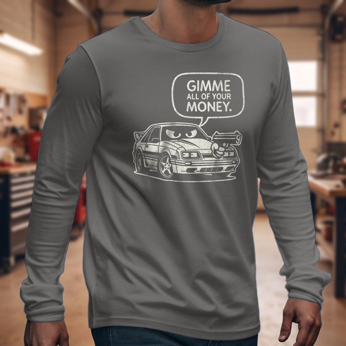 Graphite Heather | Front
