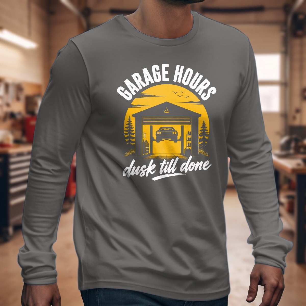 Graphite Heather | Front