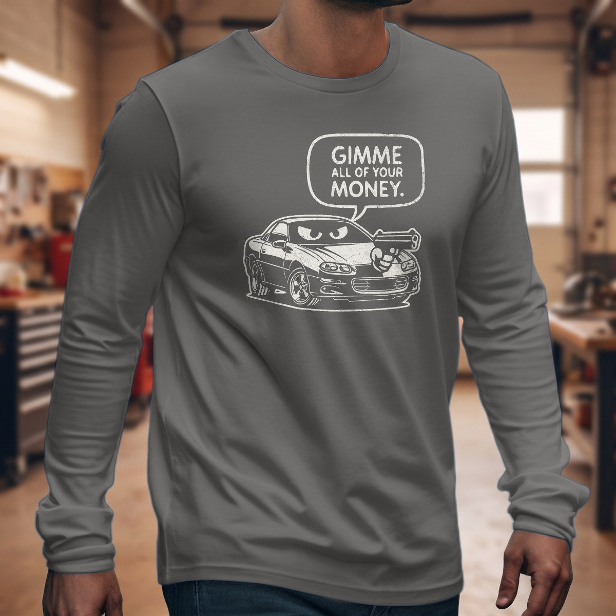 Graphite Heather | Front