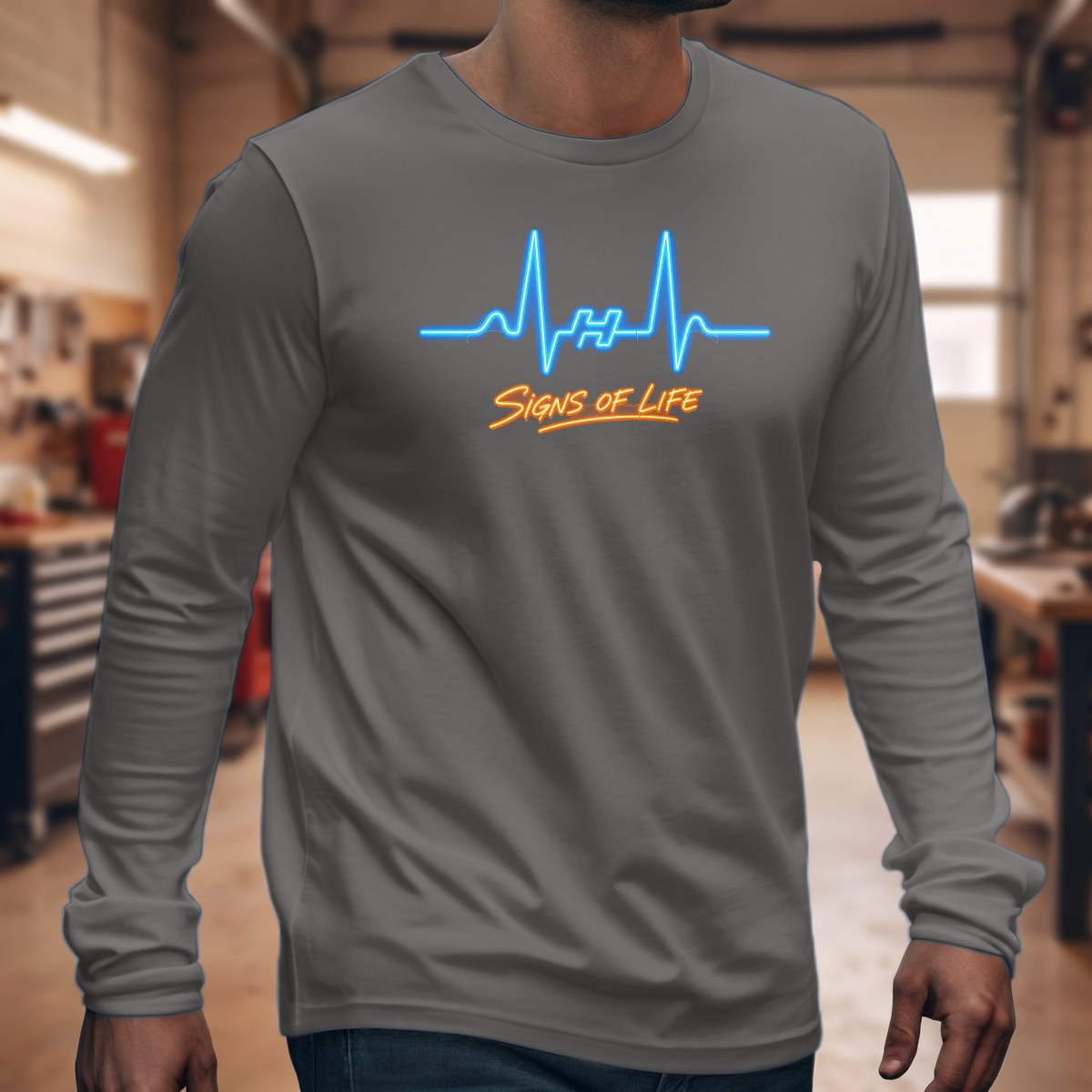 Graphite Heather | Front