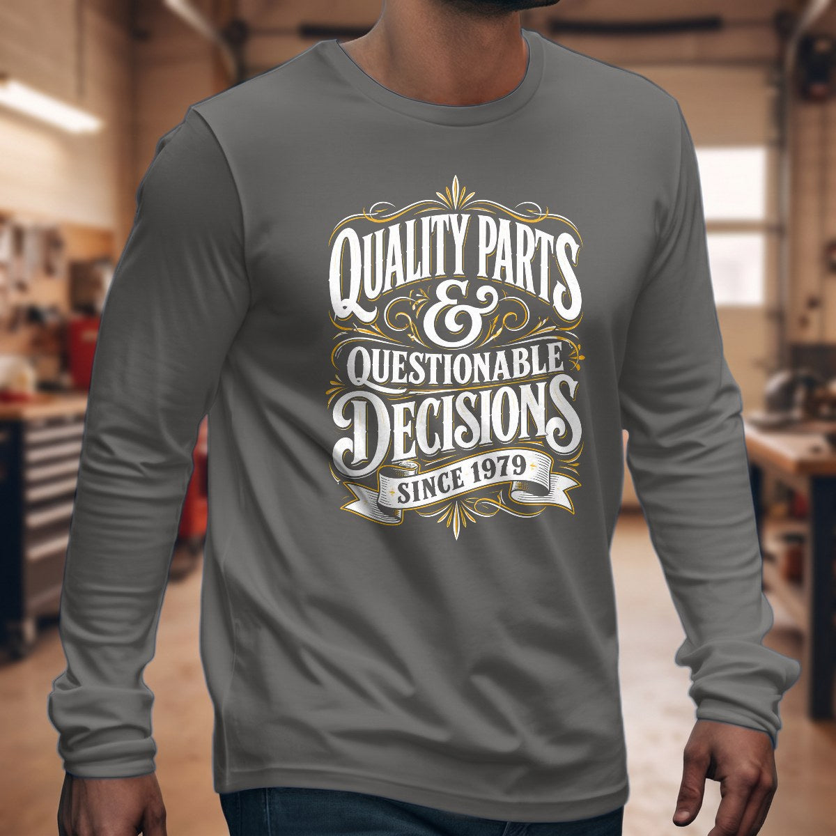 Graphite Heather | Front