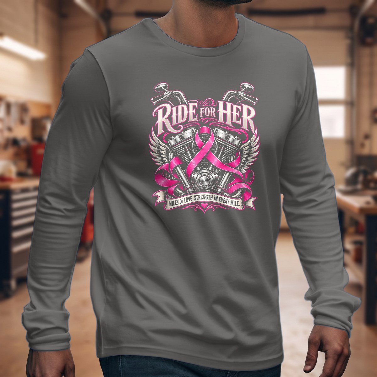 Graphite Heather | Front