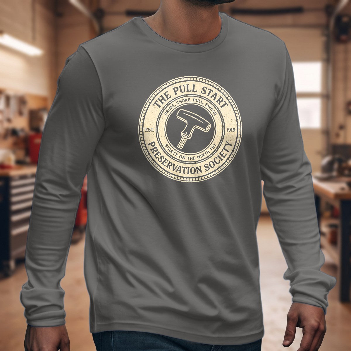 Graphite Heather | Front