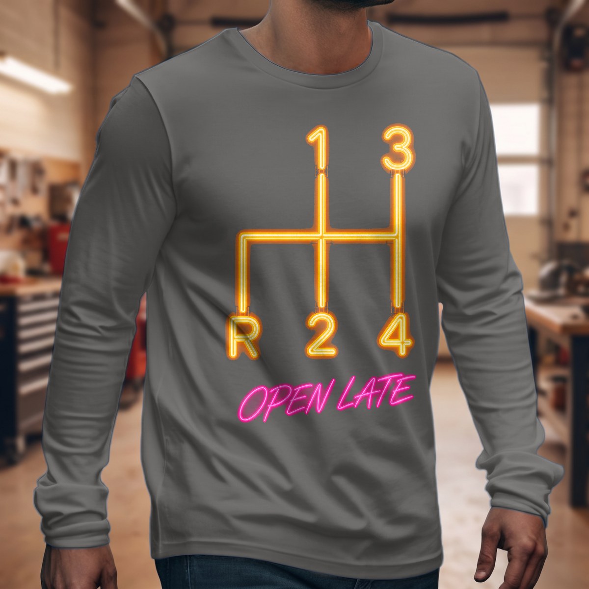 Graphite Heather | Front