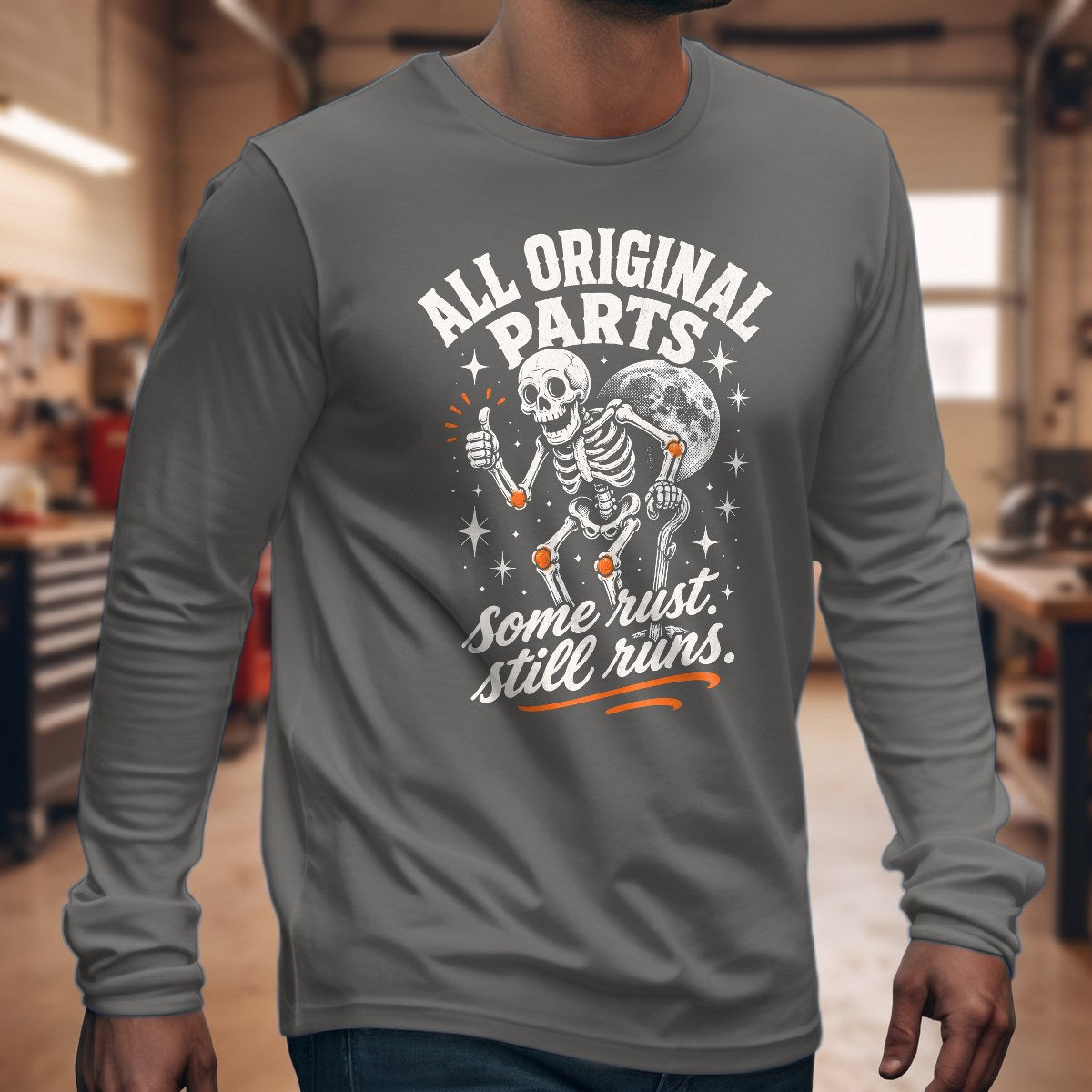 Graphite Heather | Front
