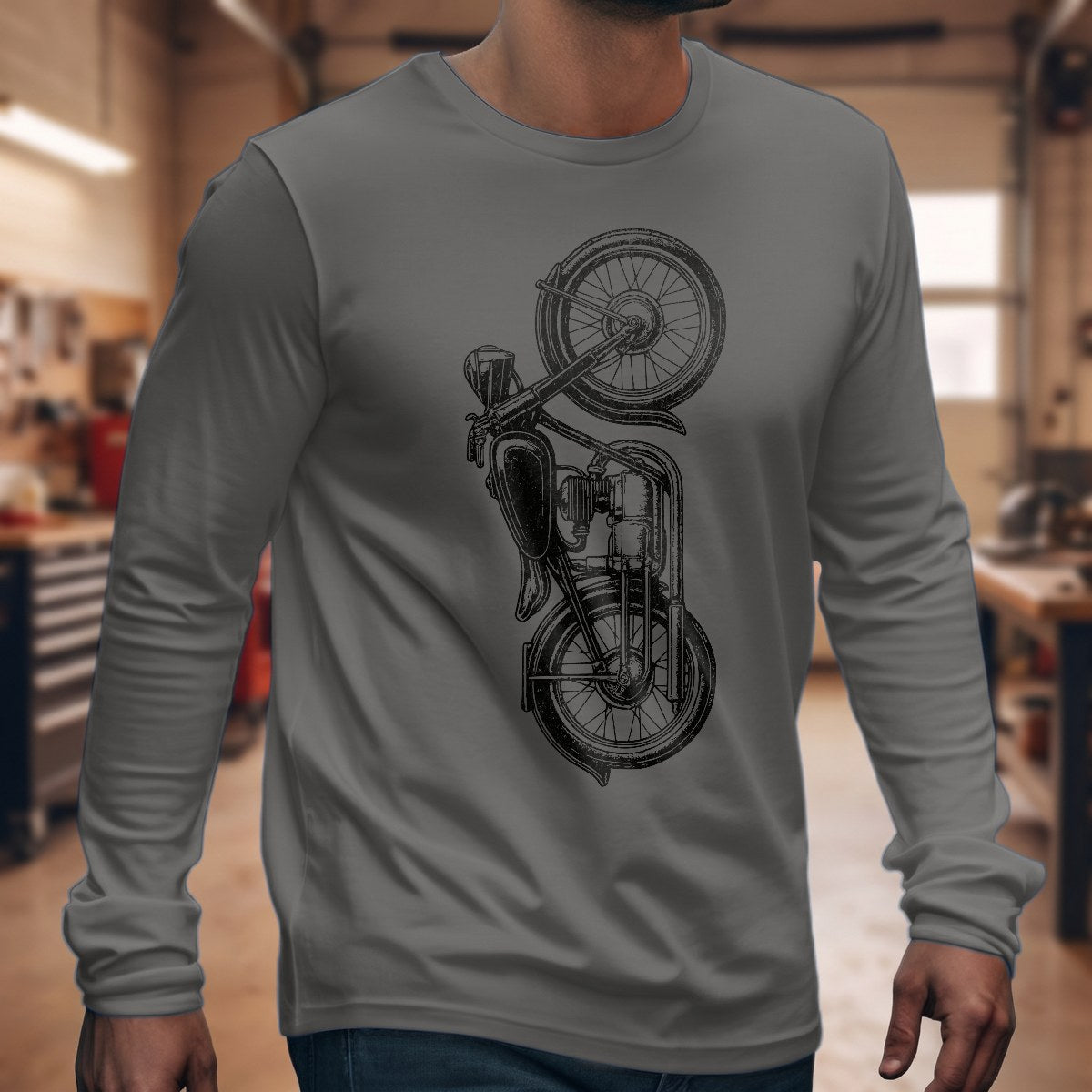 Graphite Heather | Front