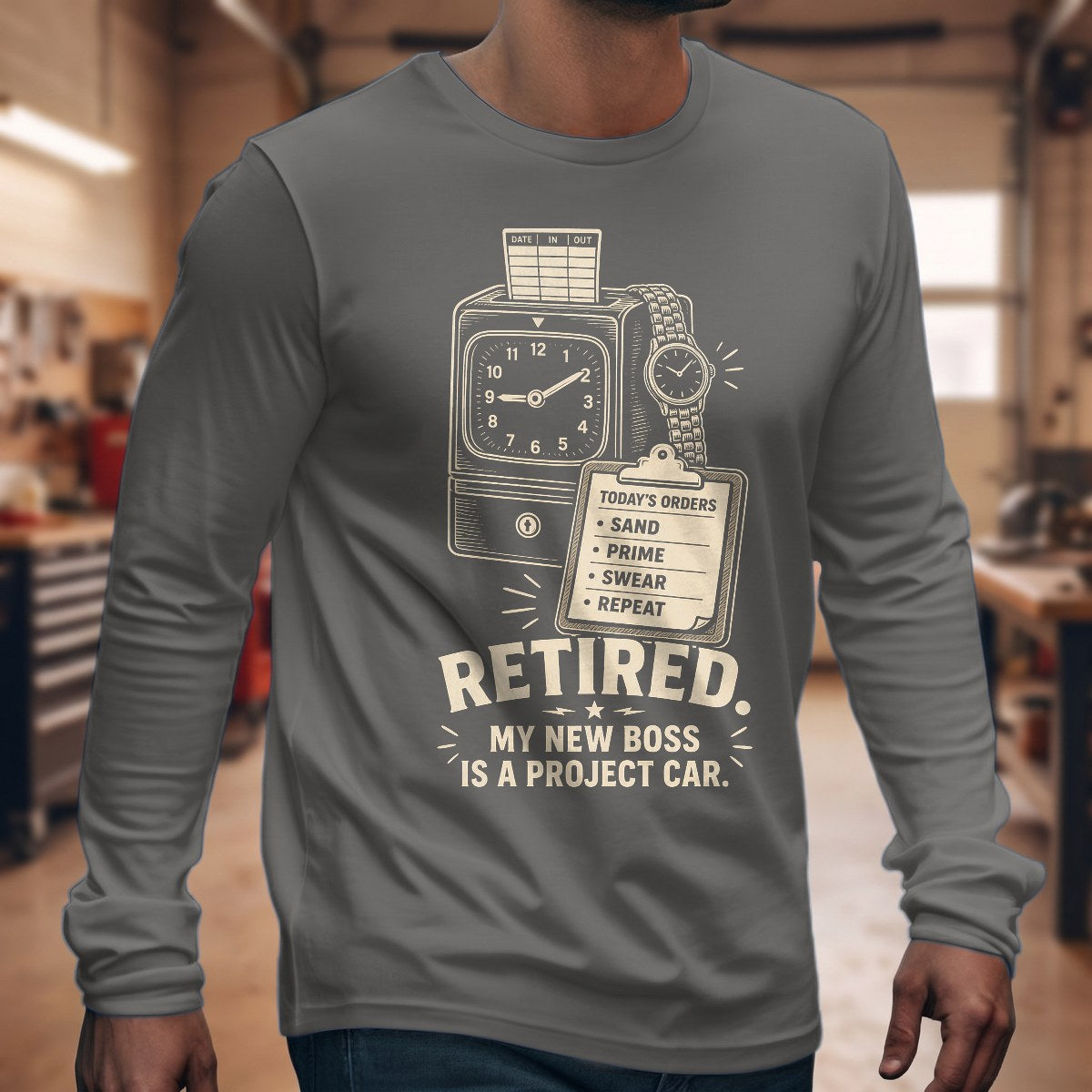 Graphite Heather | Front