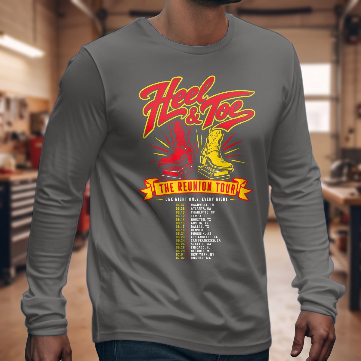 Graphite Heather | Front