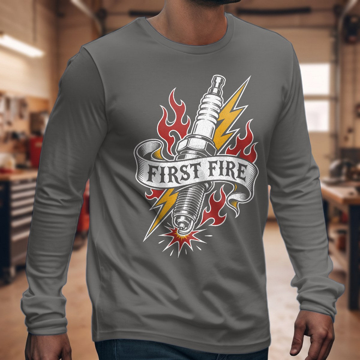 Graphite Heather | Front