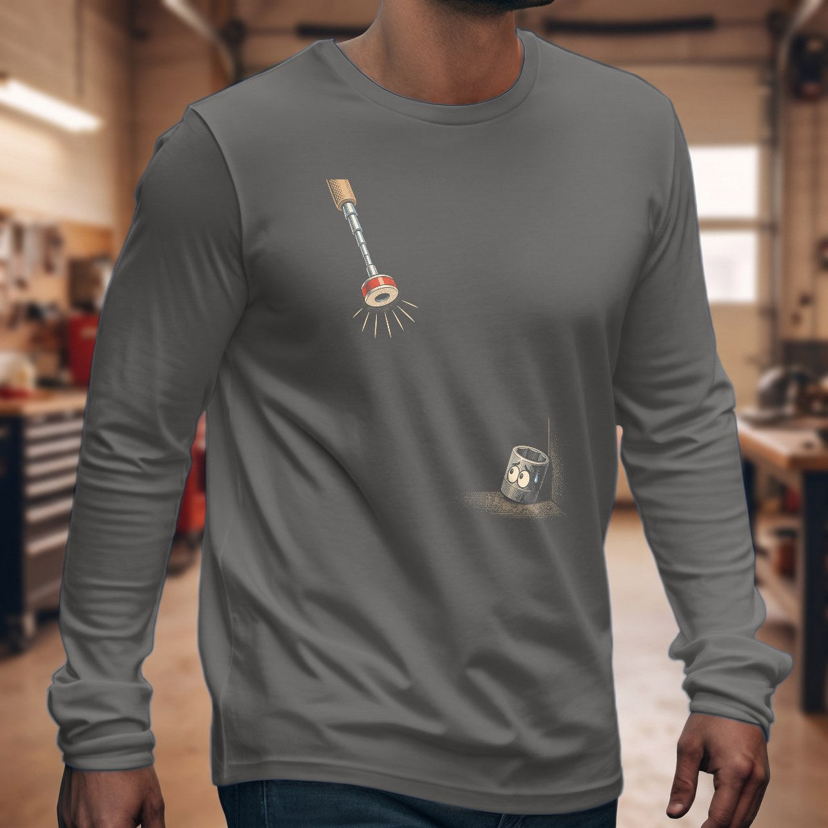 Graphite Heather | Front